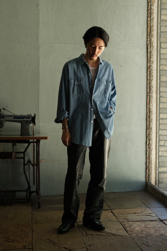 Utah/60-70's "Lee" chambray shirt
