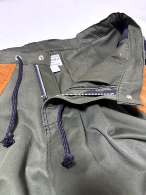 UNFINISHED ミリタリーワイドパンツ25104