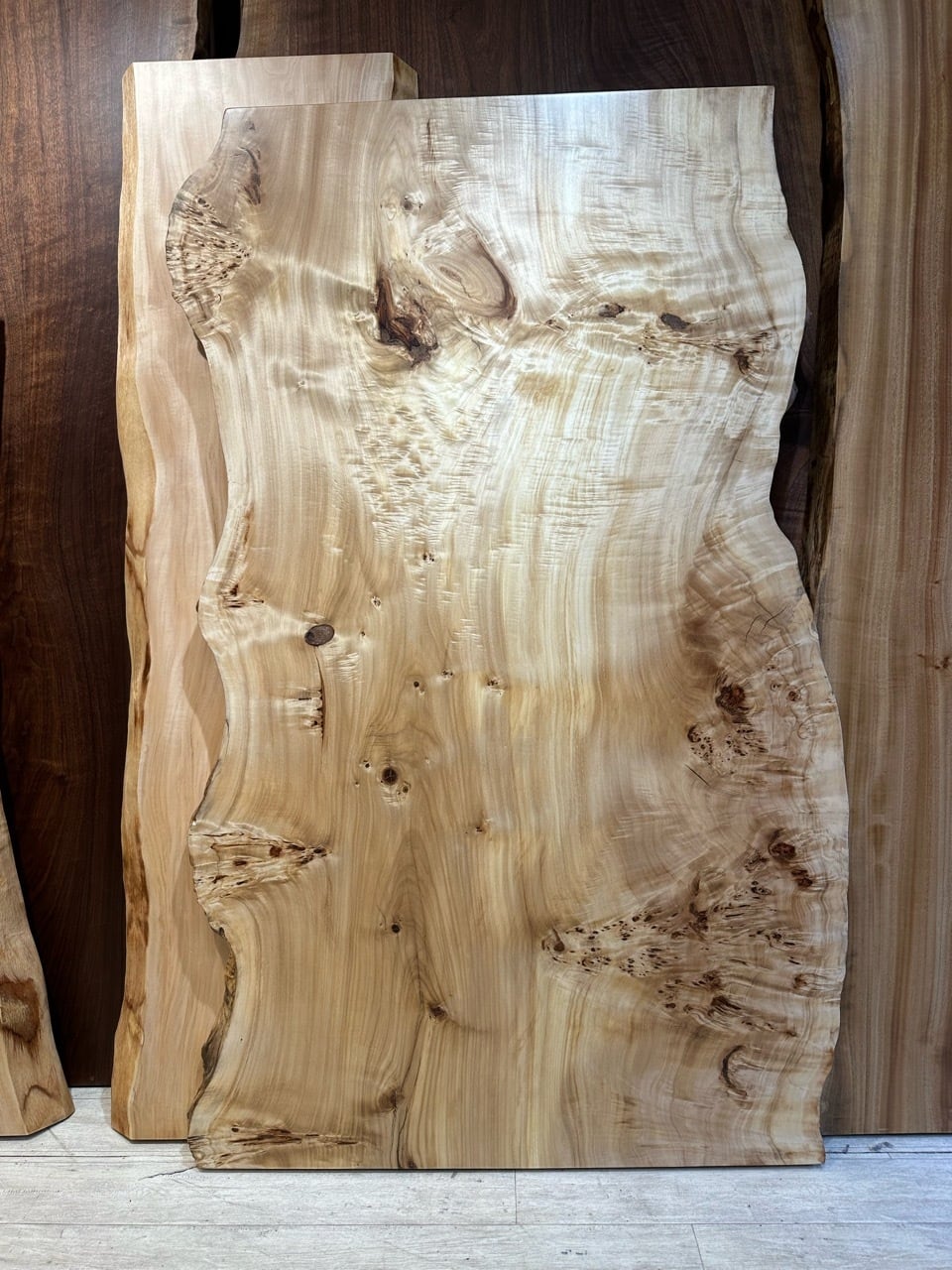 ポプラ瘤_1500×850× _浅草本店_テーブル天板/一枚板 261975 | 千年家具
