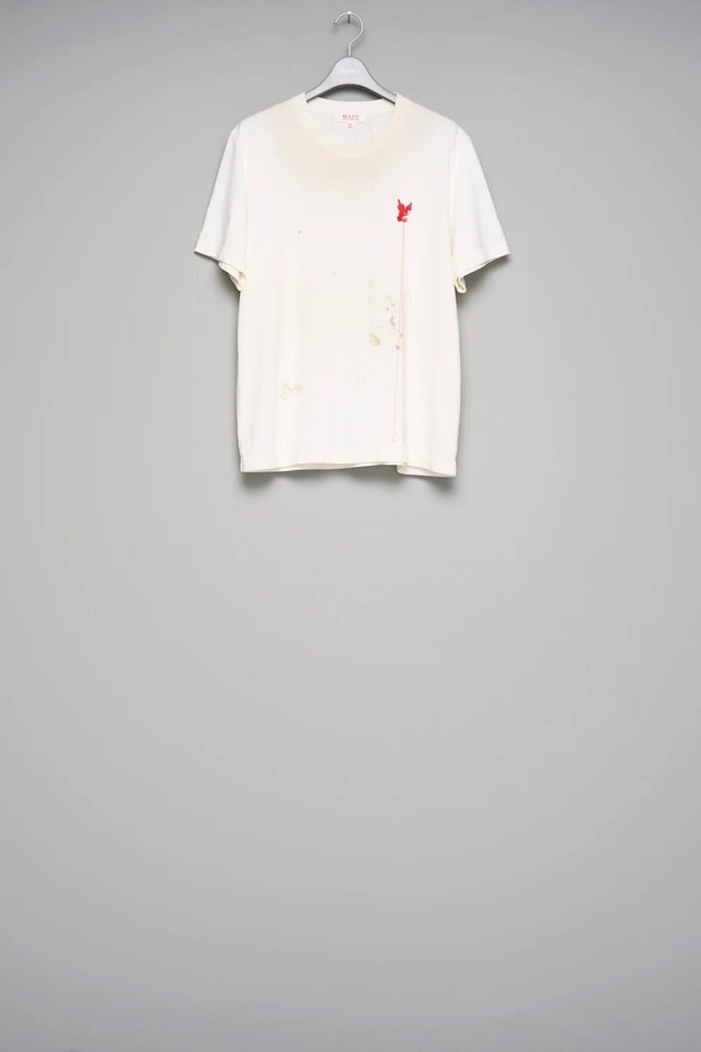 【MASU】SHAGGY STRIPE HALF SLEEVE SHIRT