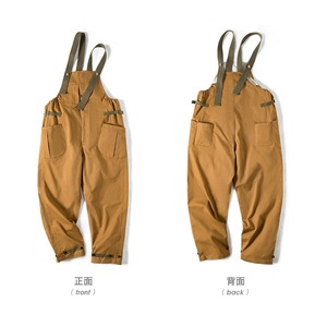 Retro Strap Loose Straight Overall / レトロ ストラップ ルーズ ストレート オーバーオール