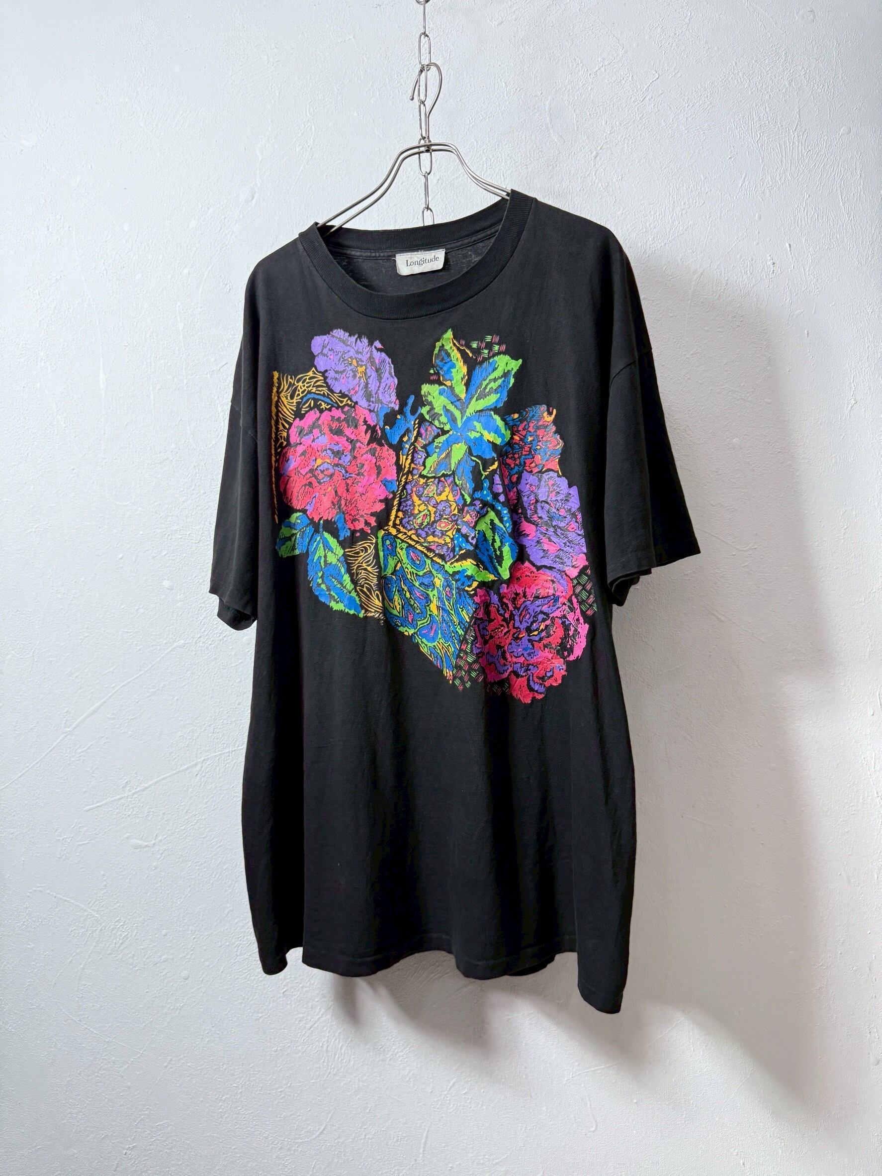 90’s USA “flower art design” T-shirt