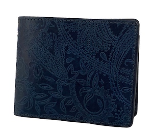 RE.ACT Paisley Indigo Billfold Wallet