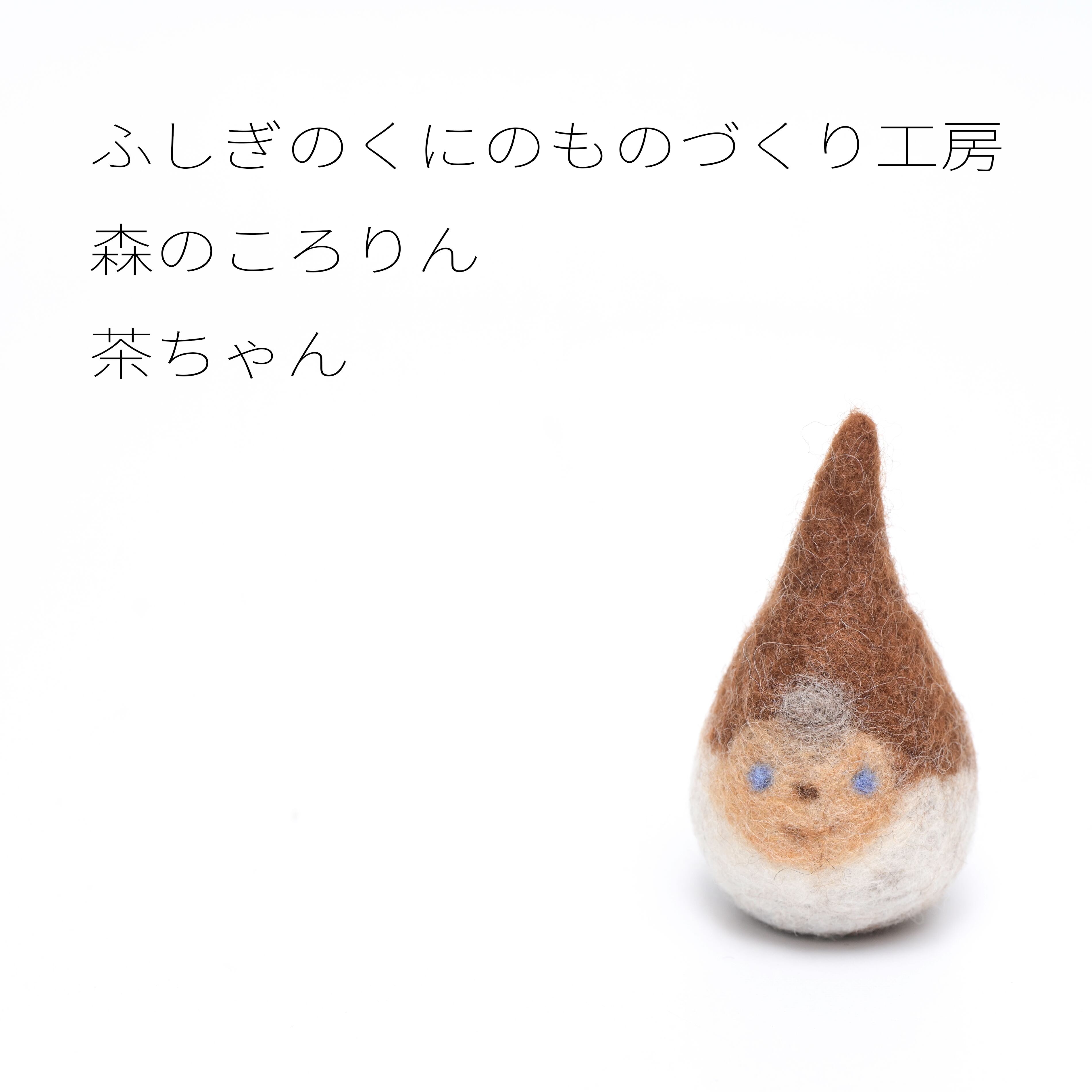 ふしぎのくにのものづくり工房 森のころりん 茶ちゃん 【羊毛】20260127