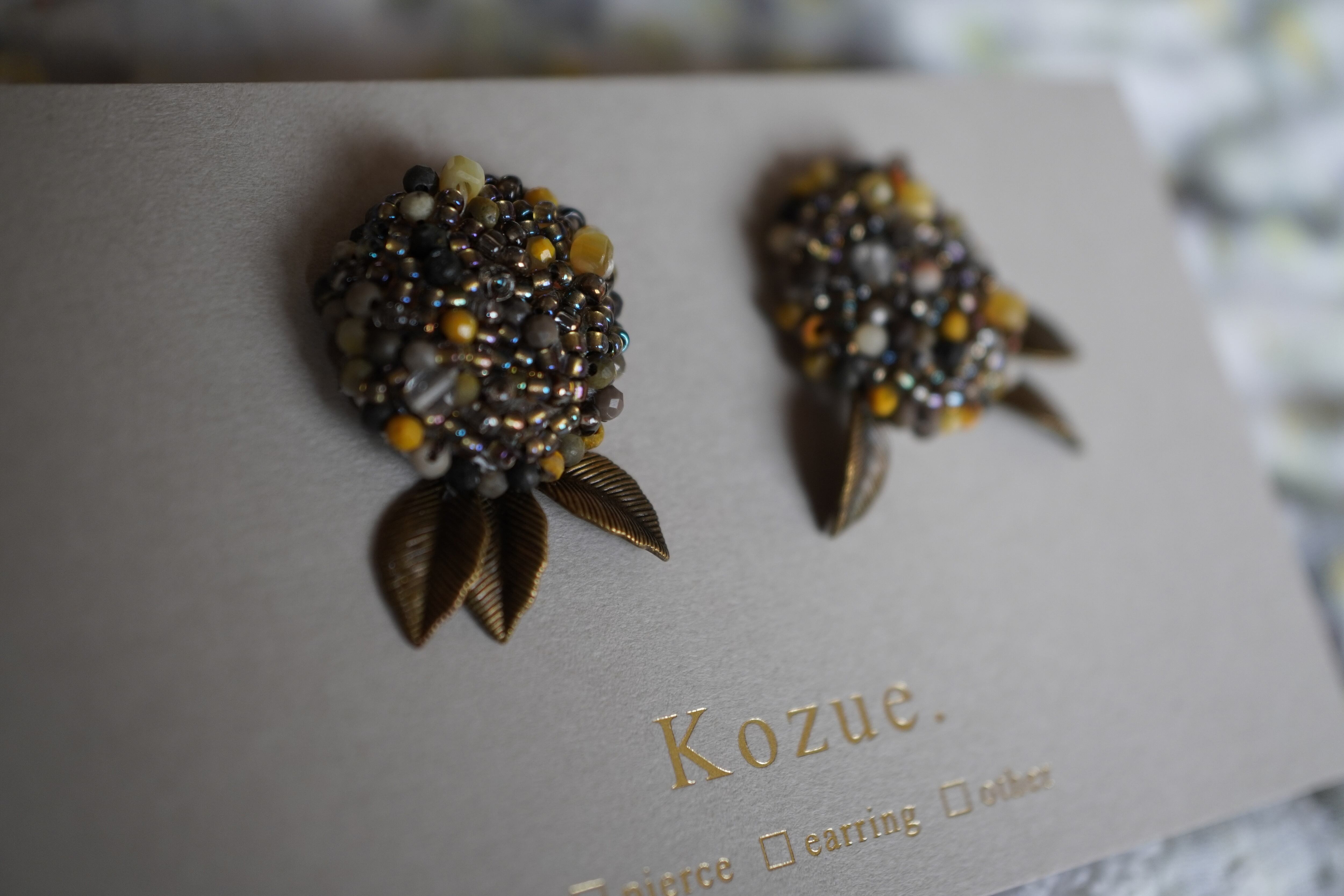 種ピアス | Kozue-asobi-