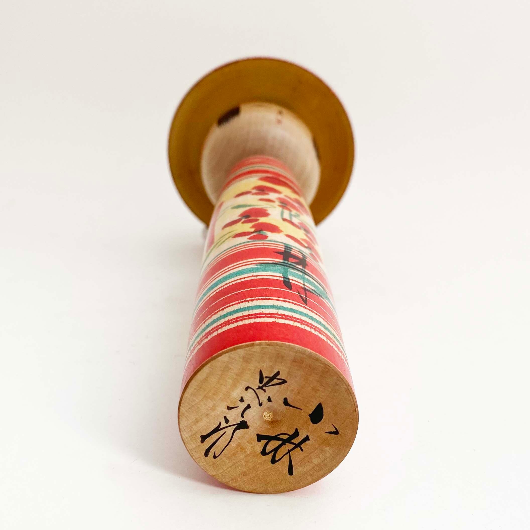 笠こけし（山形系 / 小林忠次郎工人）