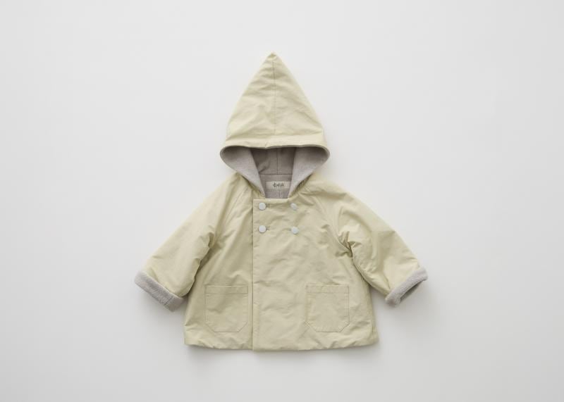 【 eLfin Folk 26AW 】 eLf Coat "コート" / ivory / 110-130cm