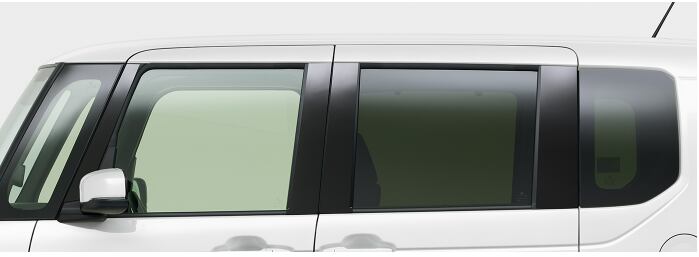 ホンダ純正NBOXドアバイザー 08RO4-32R-001 ブラック ホンダ純正 新型N