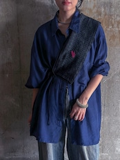 tay original【BLACK and RE-SEW】/Coin Yao tribe Vintage foot cover