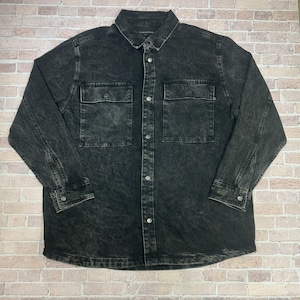 NO BOUNDARIES DENIM JACKET BLACK