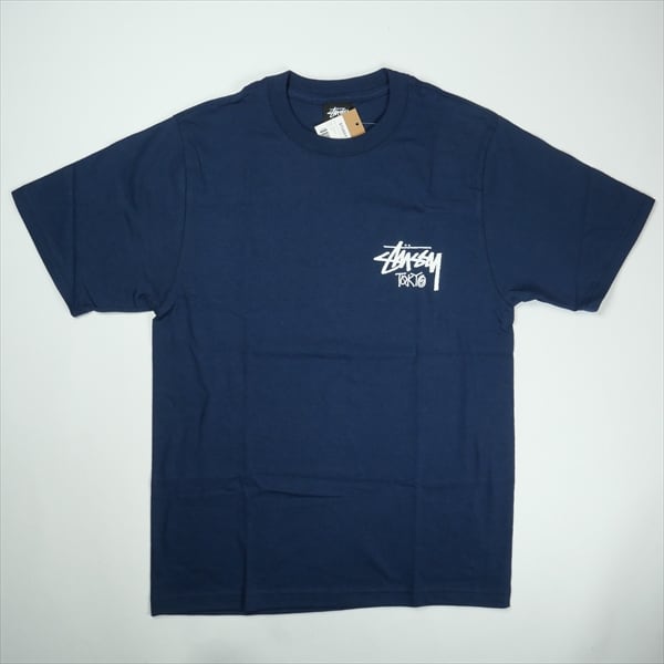 Size【M】 STUSSY ステューシー STOCK TOKYO TEE NAVY 東京限定Tシャツ