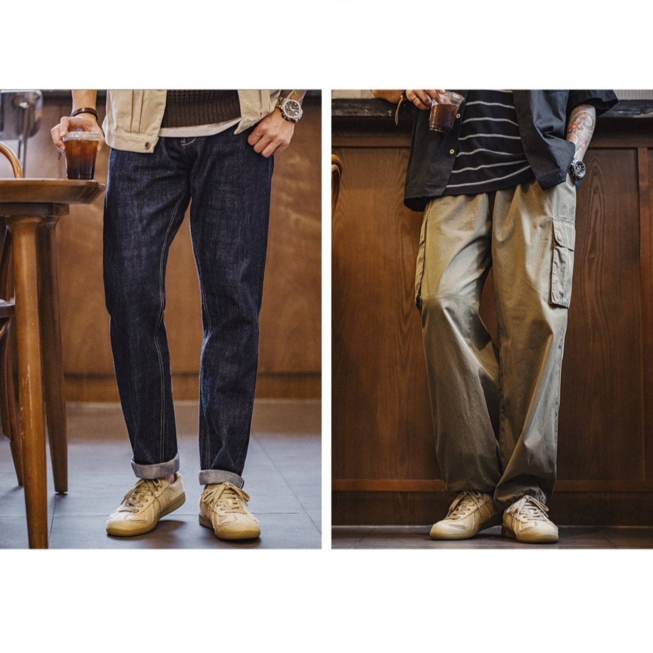 Retro Desert Color Canvas Sneakers / レトロ デザート カラー キャンバス スニーカー