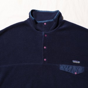 極美品 XL 98年 ネイビー Synchilla Snap-T Patagonia シンチラ スナップT パタゴニア