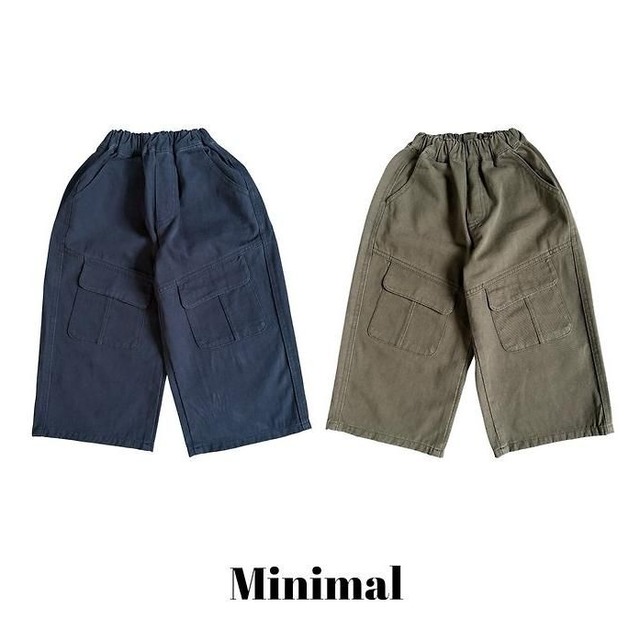 【取寄/韓国直送】MINIMAL  グルブカーゴパンツ｜秋服｜韓国子供服｜26/AT