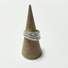 Old 925 Silver Modernist Ring Made In Hungary