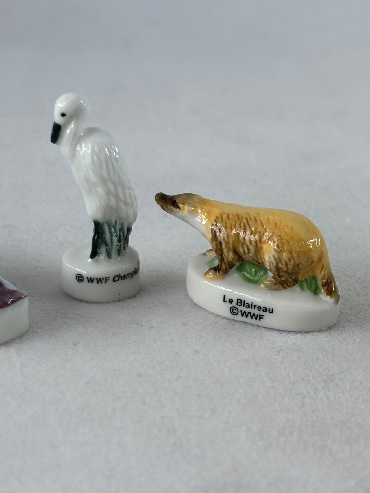 フェーブ　陶器ミニチュア　 アニマル5個セット　ガロットデロア　WWFシリーズ　12oteg19-4