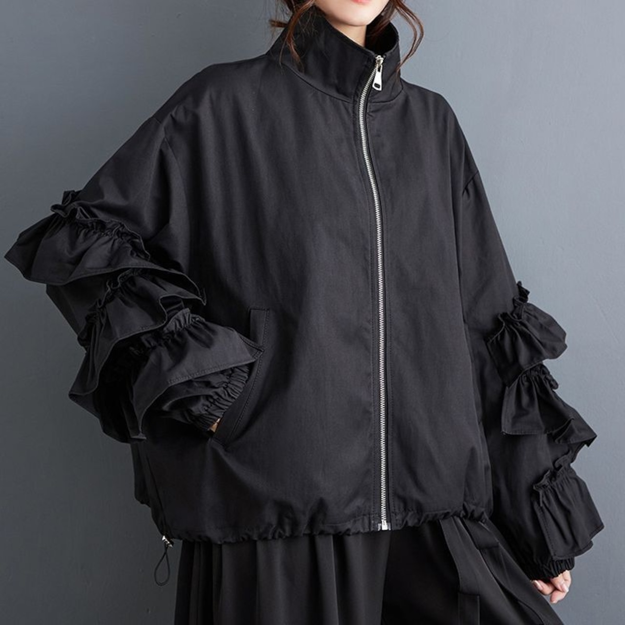 ダークフリル ショートジャケット 60003