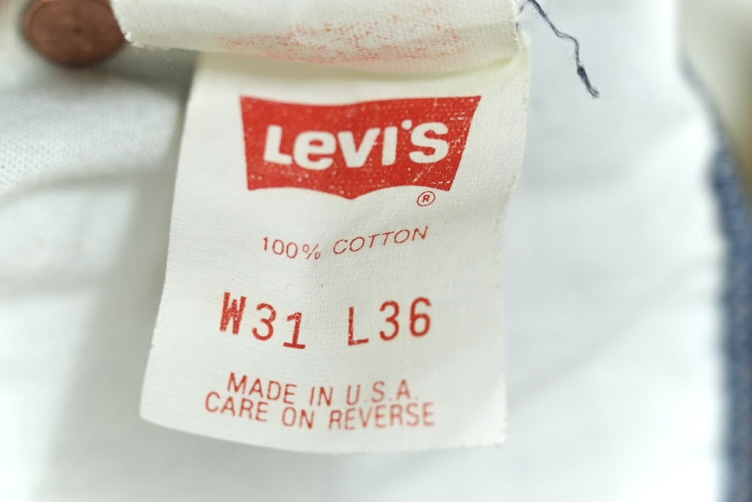 4263 Levi's リーバイス 501 5900 W31 L36 93年製 米国製 バレンシア