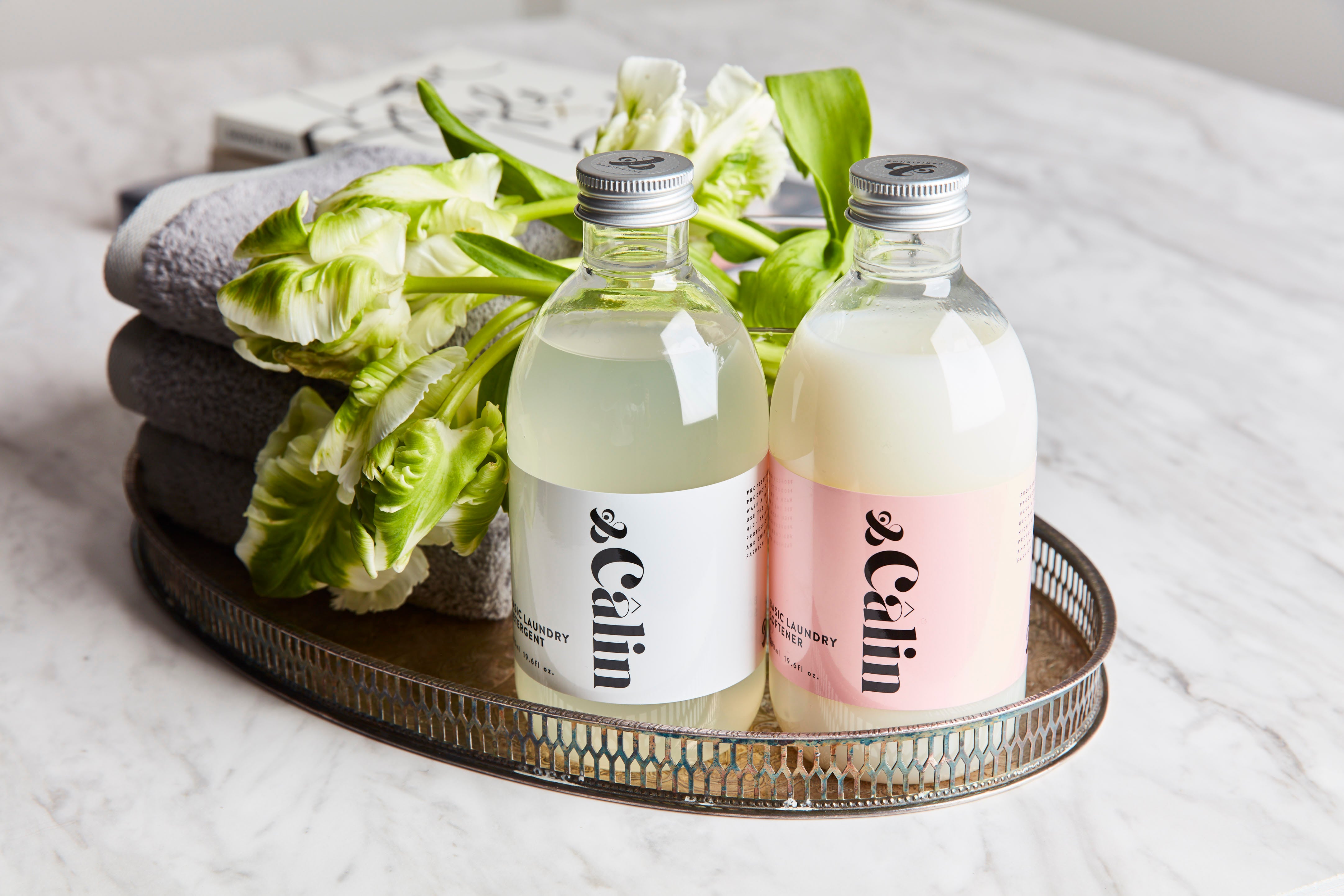 ＆Calin（エットカリン） 洗濯洗剤×柔軟仕上げ剤ミニボトルセット