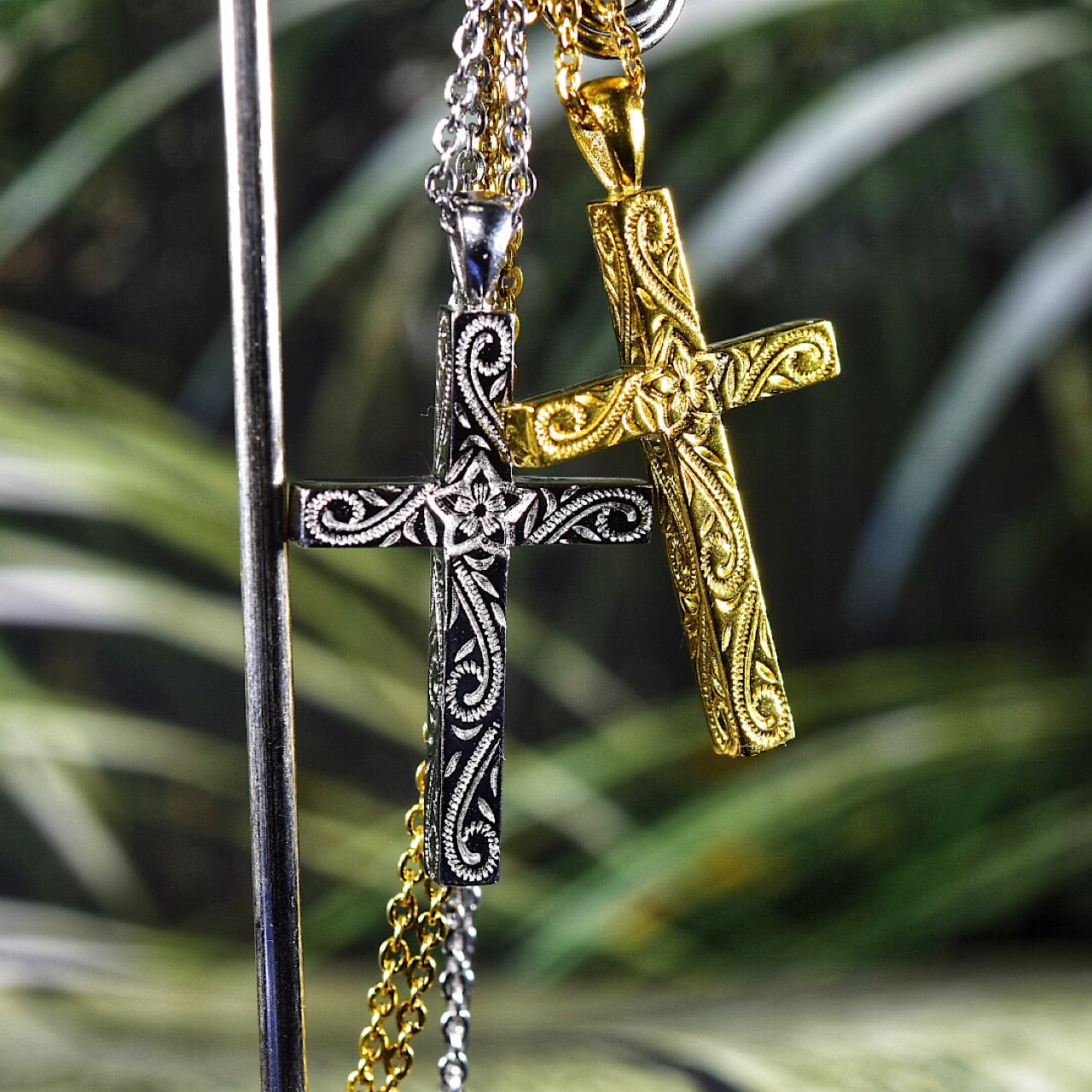 316L Zirconia × Hawaiian Cross【リバーシブル】silver | ✯Lucliss