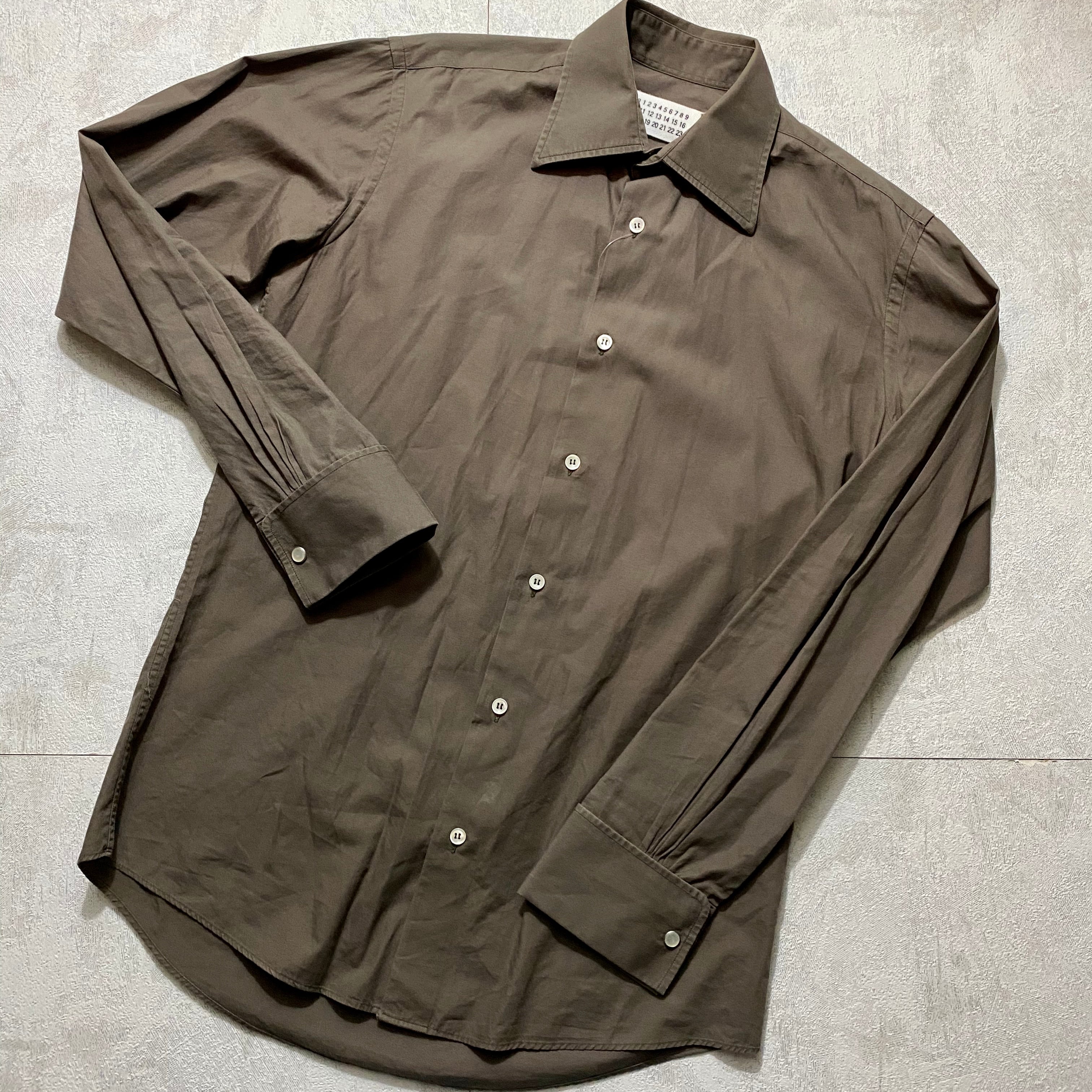 2003AW MAISON MARTIN MARGIELA double cuffs design shirt 2003AW MAISON MARTIN MARGIELA double cuffs design shirt