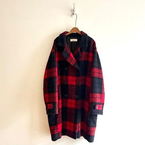 C60278 Buffalo Check Mackinaw Coat