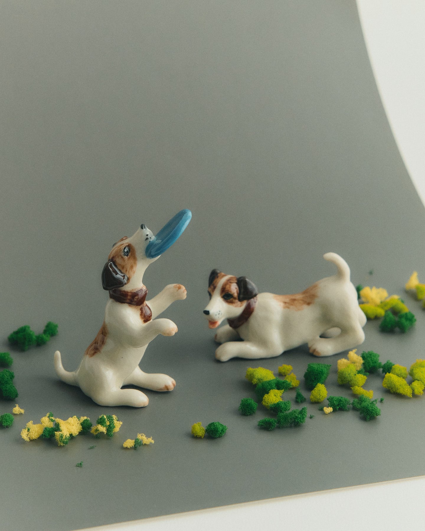 【ミニチュア陶器】Jack russell terrier