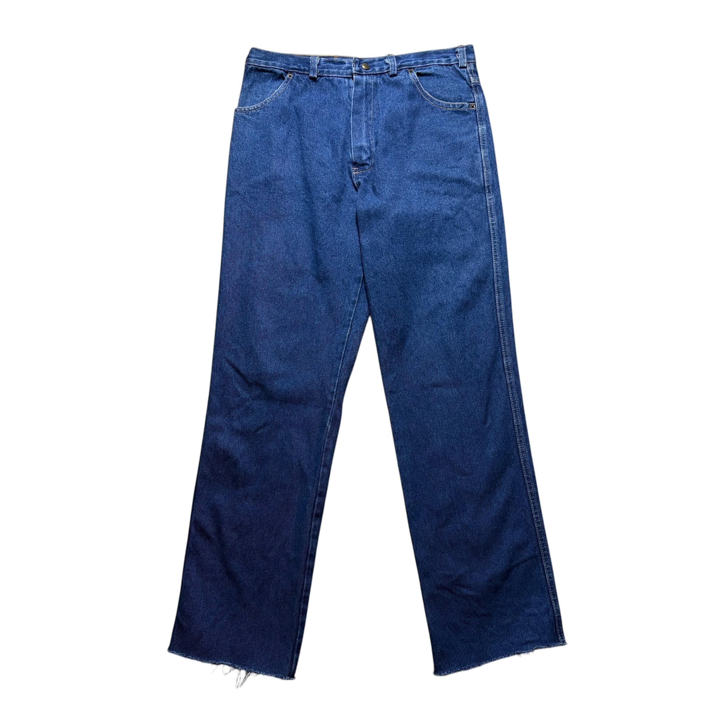 vintage 1960's CAN'T BUST'EM black denim pants “FRISCO JEENS