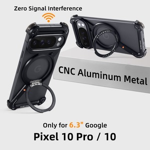 ◆Google Pixel 10/10 Pro/10 Pro XL◆ Z-Shaped Camera Frame Aluminum Phone Case / Z-シェイプ カメラ フレーム アルミニウム スマホケース