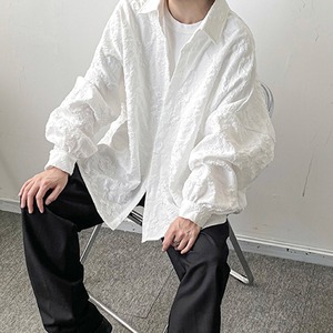 Mr'city幻想的な雲海カジュアルシャツ