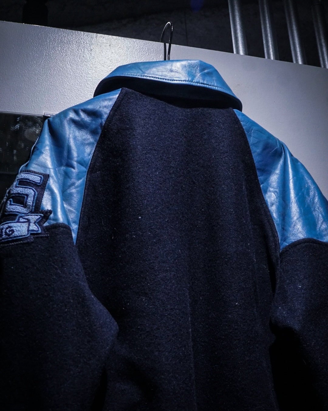 add (C) vintage】70's〜80's Good Design Vintage Stadium Jacket