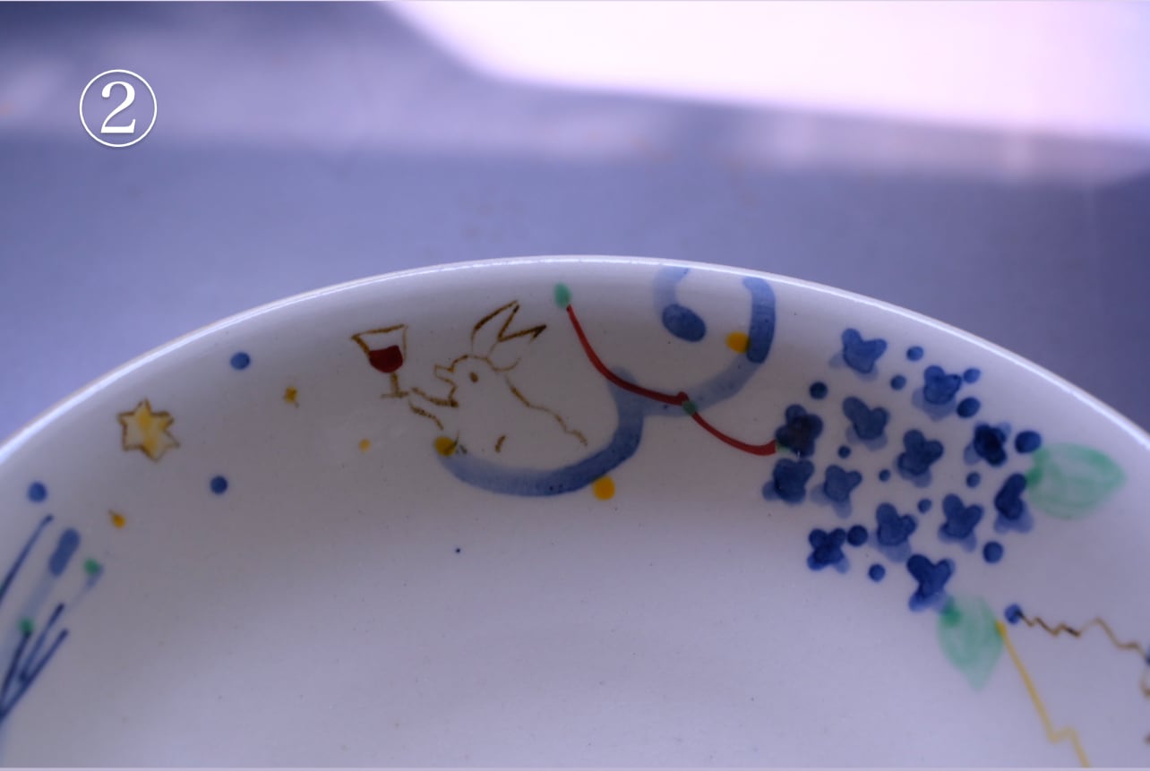 矢島操 イロエ絵がわり浅鉢 | 鎌倉倶楽部 茶寮