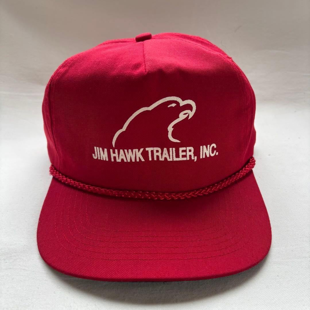 デッドストック SWINGSTER キャップ レッド ファーマー 農業 帽子 赤