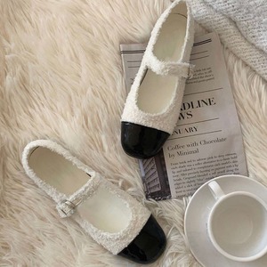 Boucle maryjane/ white (12月中旬〜下旬頃発送予定)