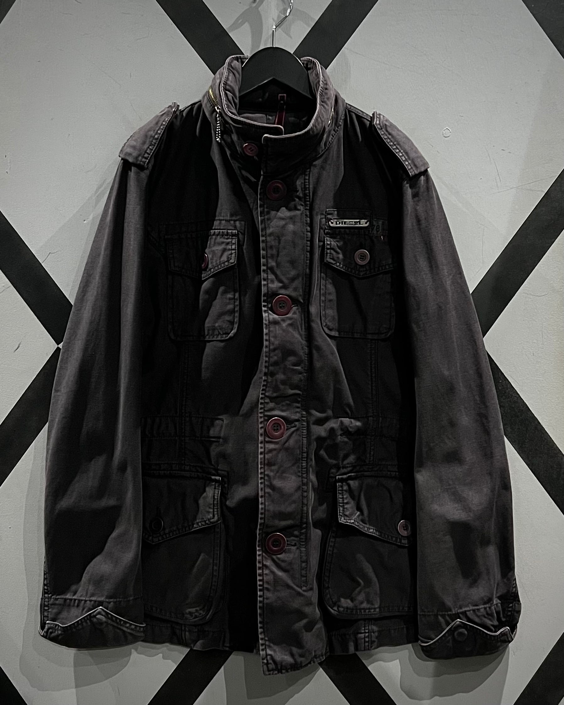 X VINTAGE】“DIESEL” M-65 Type Loose Field Jacket | Caka(カカ