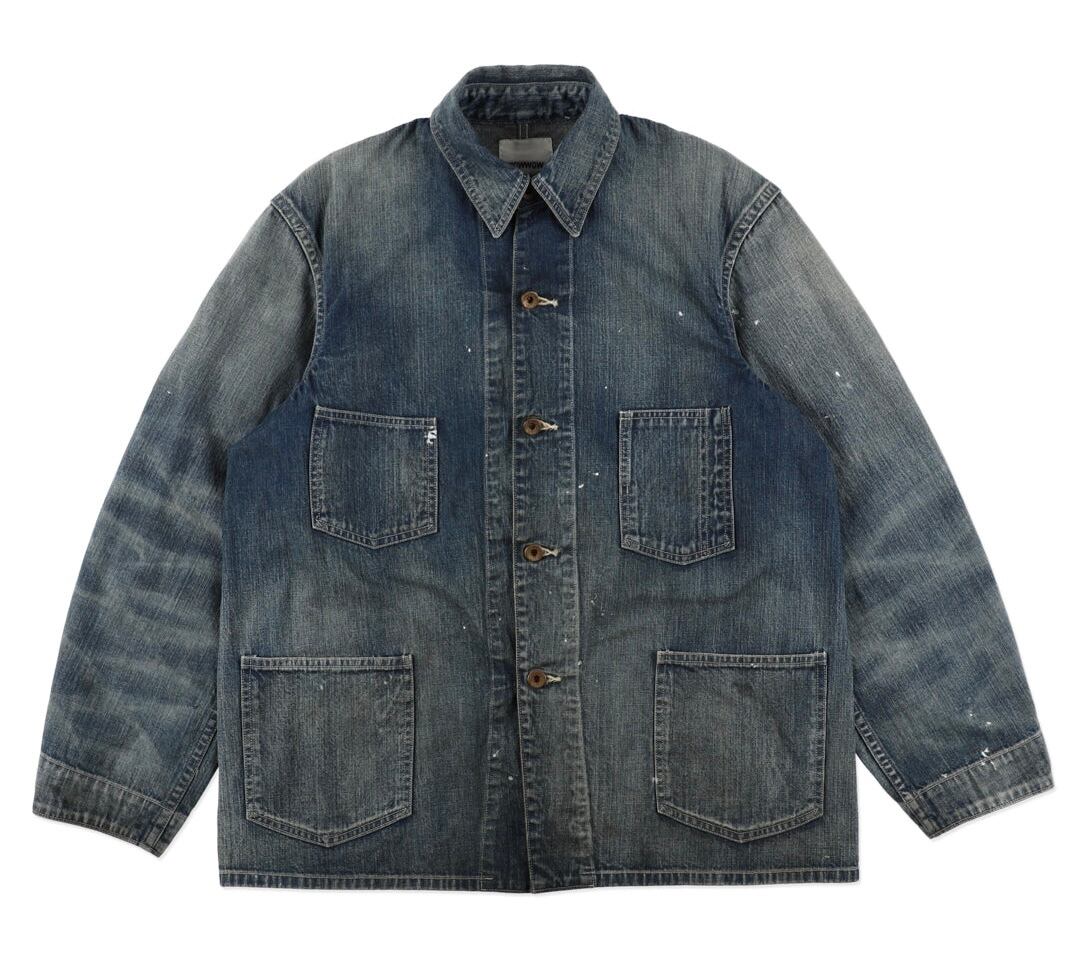 BOWWOW REMADE USN DECK VEST SUKAJAN EMB AGED AGED OD×PINK | BASE LINE