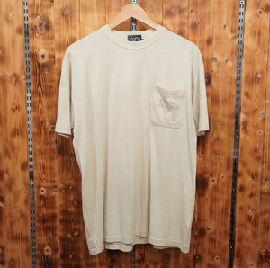 80s90s chaps ralphlauren ポケットTシャツ L/ラルフローレン