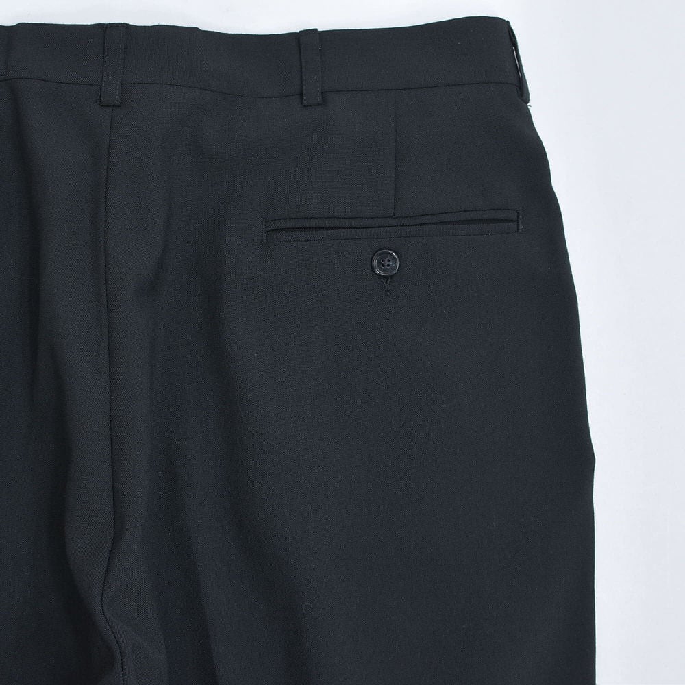00s メキシコ製 haggar black label ハガー ワイド 2タック スラックス