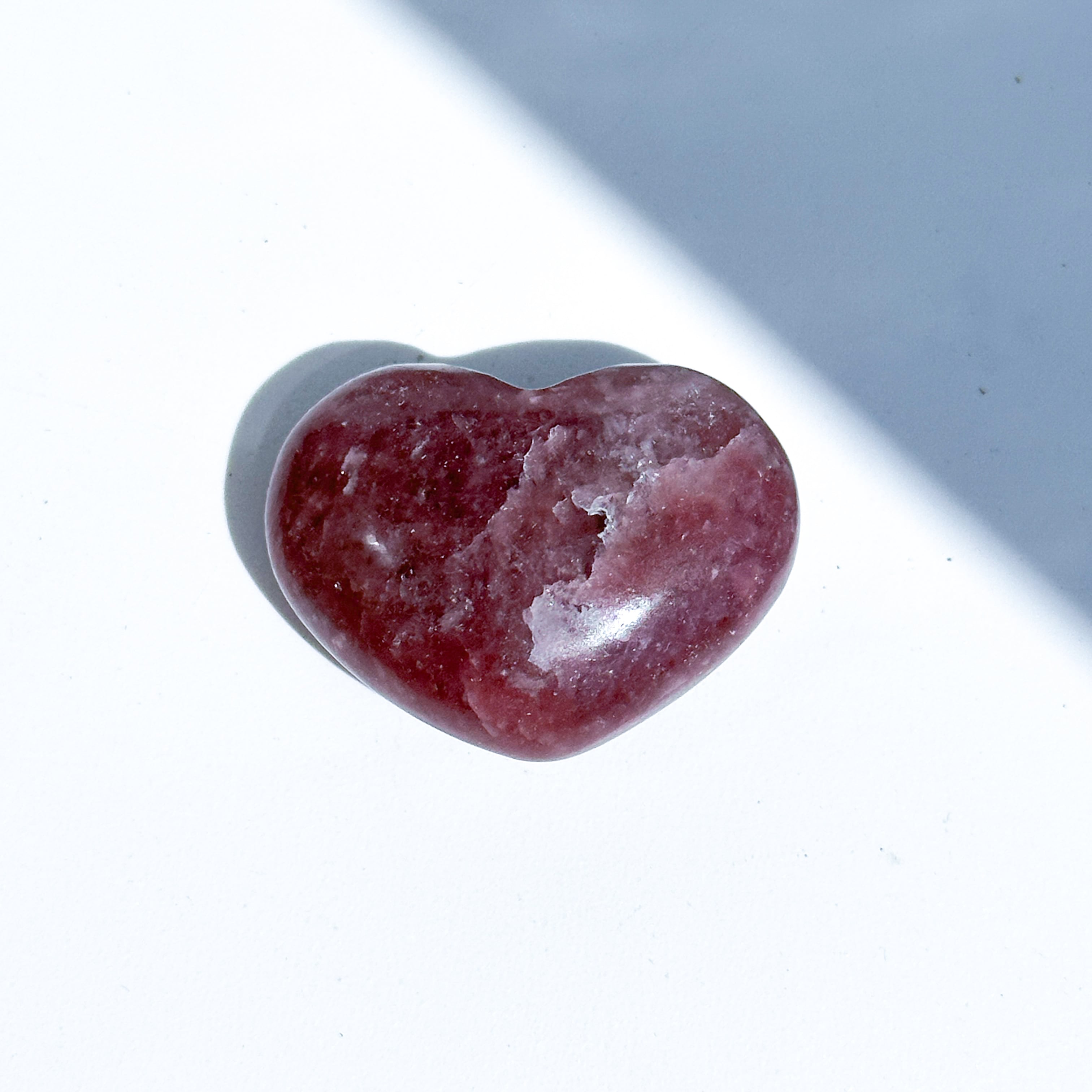ピンクレピドライト ハート 15 ♡ Pink Lepidolite ♡天然石・鉱物