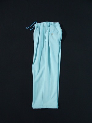 Quatorze　tuck sweat pants／タックスウェットパンツ（Blue）