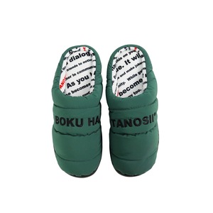 BOKU HA TANOSII × SUBU ／ ボクタノパフサンダル "Olive"