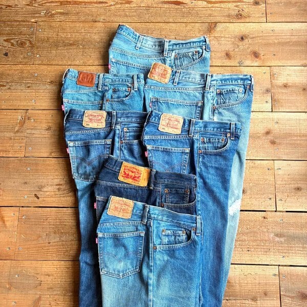 希少】90s USA製 LEVI'S 501 xx デニム 濃紺 希少 90s USA製 Levi's