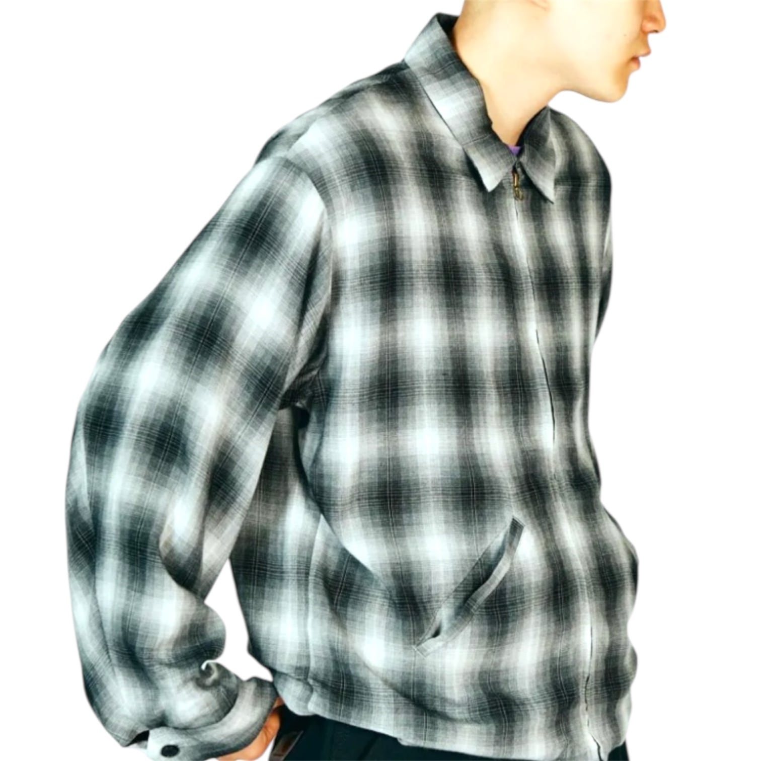 TOWNCRAFT / 50S ROCKBILLY RAYON JACKET Gray | 【FLAGS】メンズ