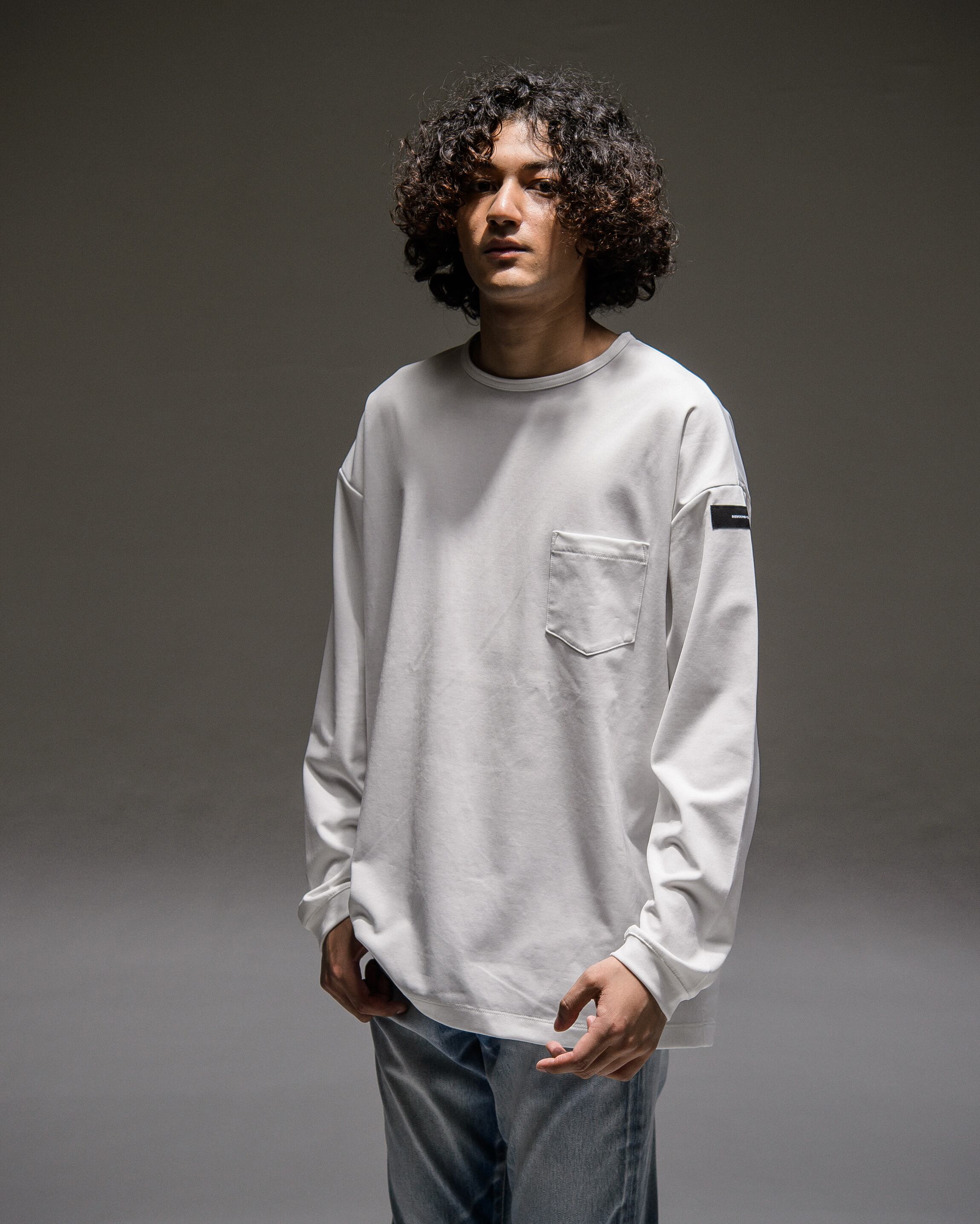 RESOUND CLOTHING (リサウンドクロージング)/ DOUBLE LOOSE POCKET LONG TEE