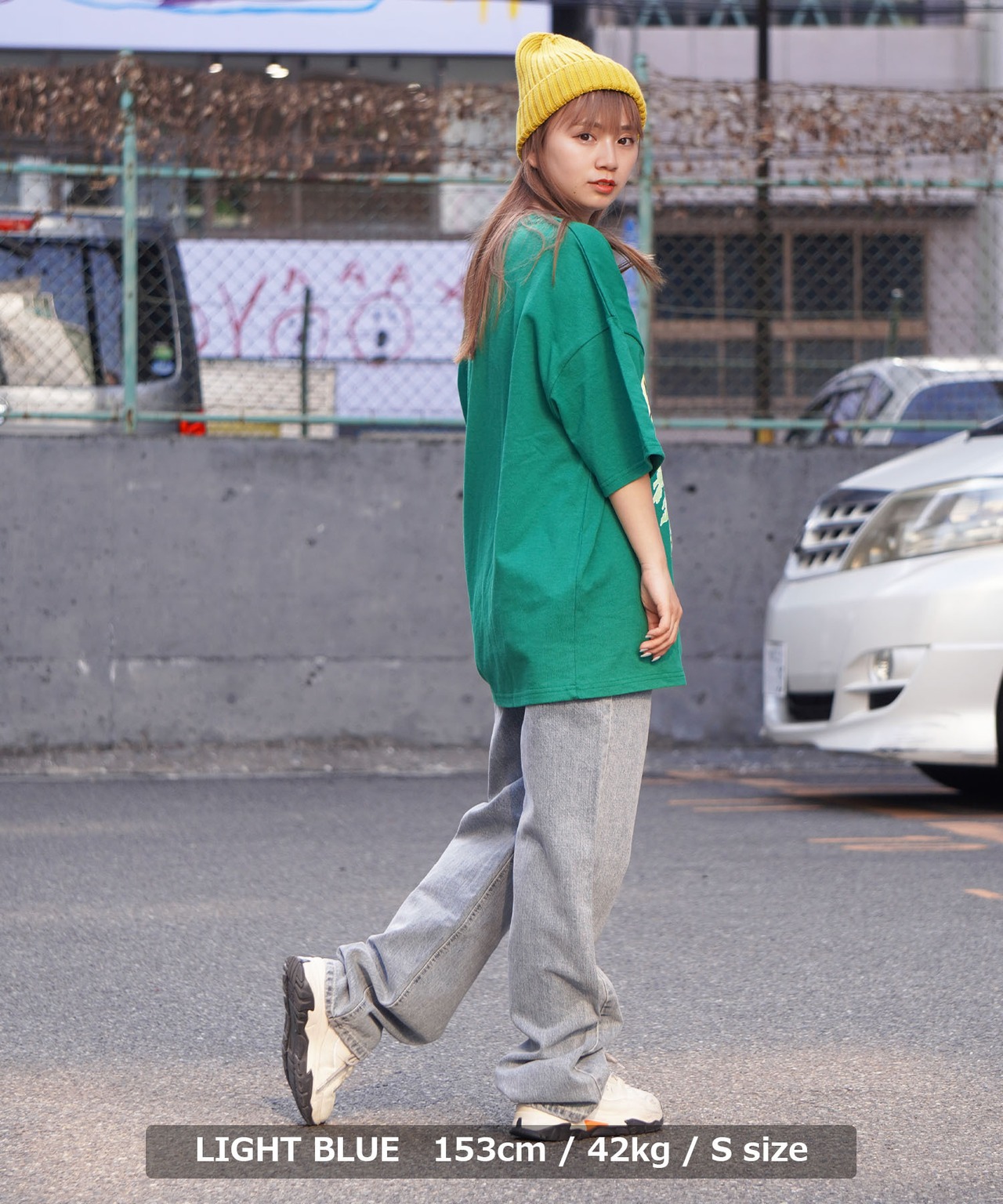 ◆ヴィンテージブルー ストレート デニムパンツ◆kr-23007