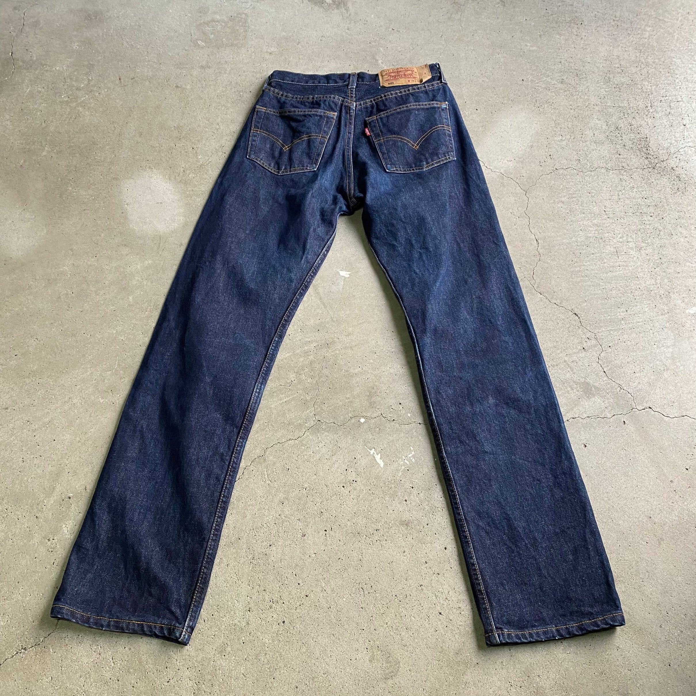 90s USA製 真っ紺 リーバイス 501XX ビックサイズデニム 楽天