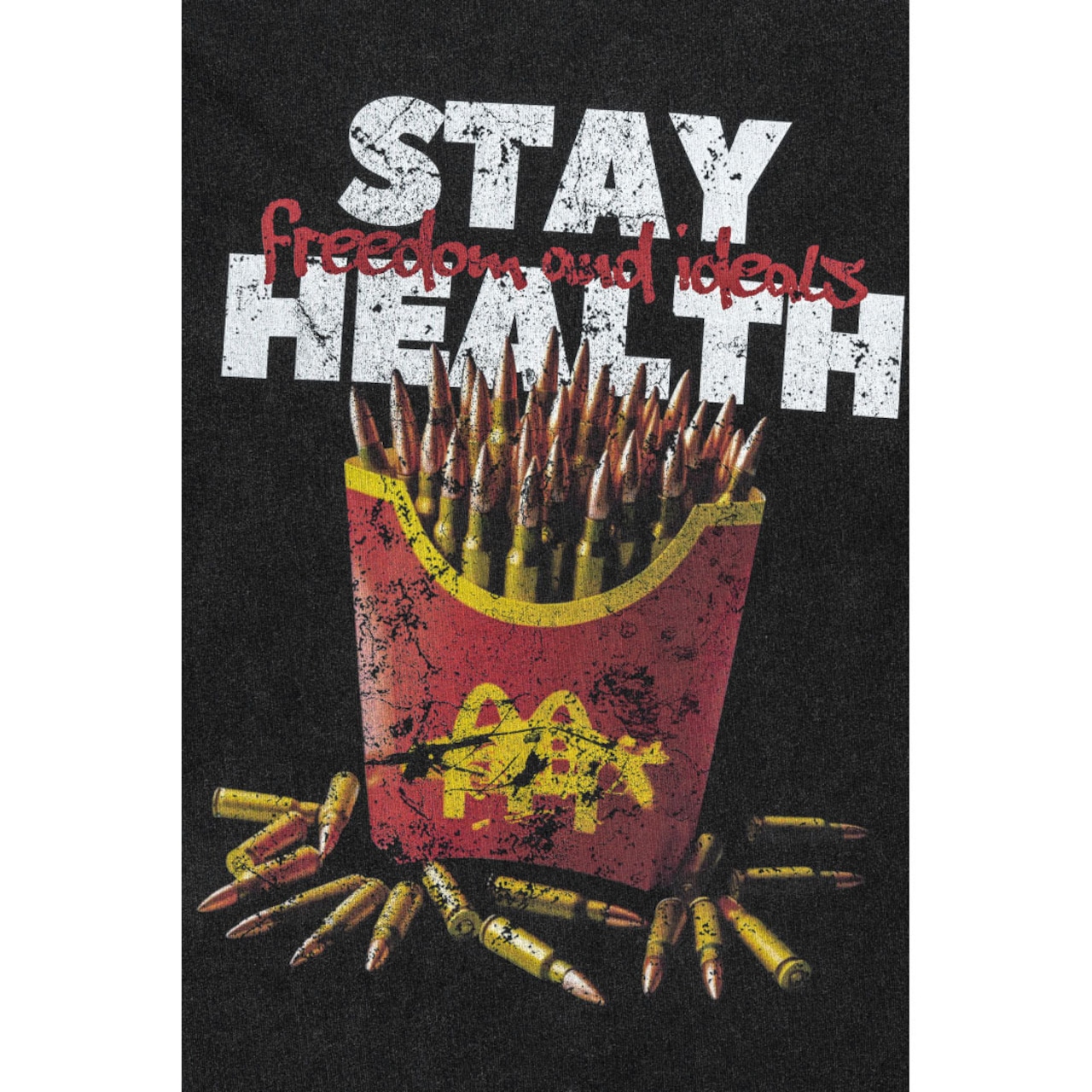 VINTAGE ストリート ポテト弾丸 Tシャツ T942