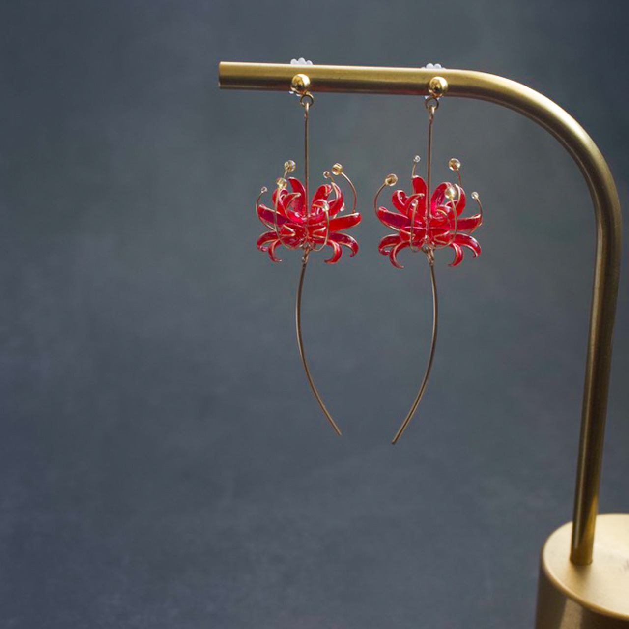 秋風と踊る彼岸花 | spider lily jewelry