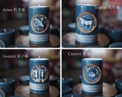 12 Zodiac sign candles -blue-【12星座キャンドル】