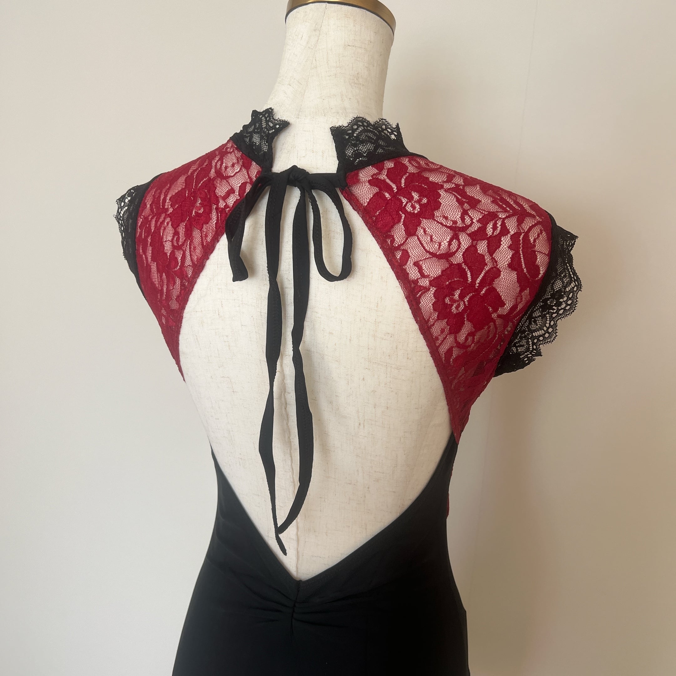 2color レーストップ バックリボン バレエレオタード | バレエ